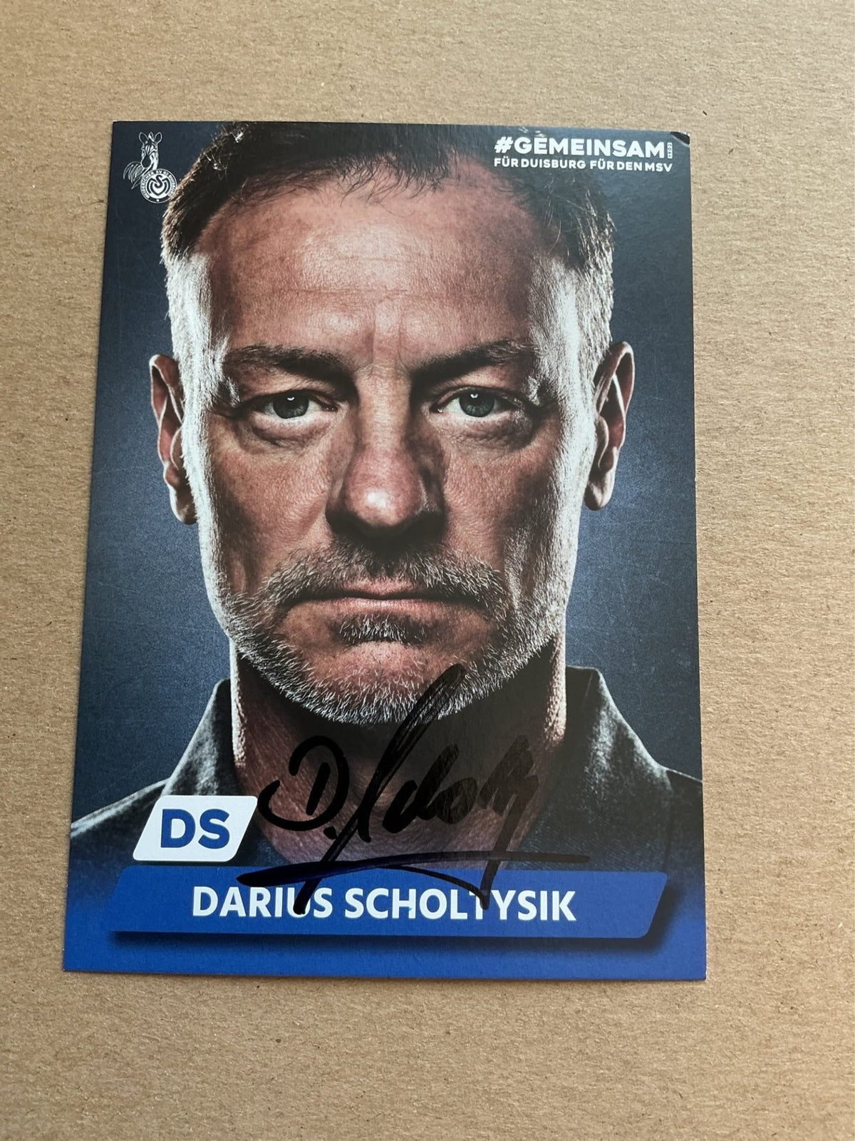 Darius Scholtysik, Germany 🇩🇪 MSV Duisburg 2019/20 hand signed - Autographs-World