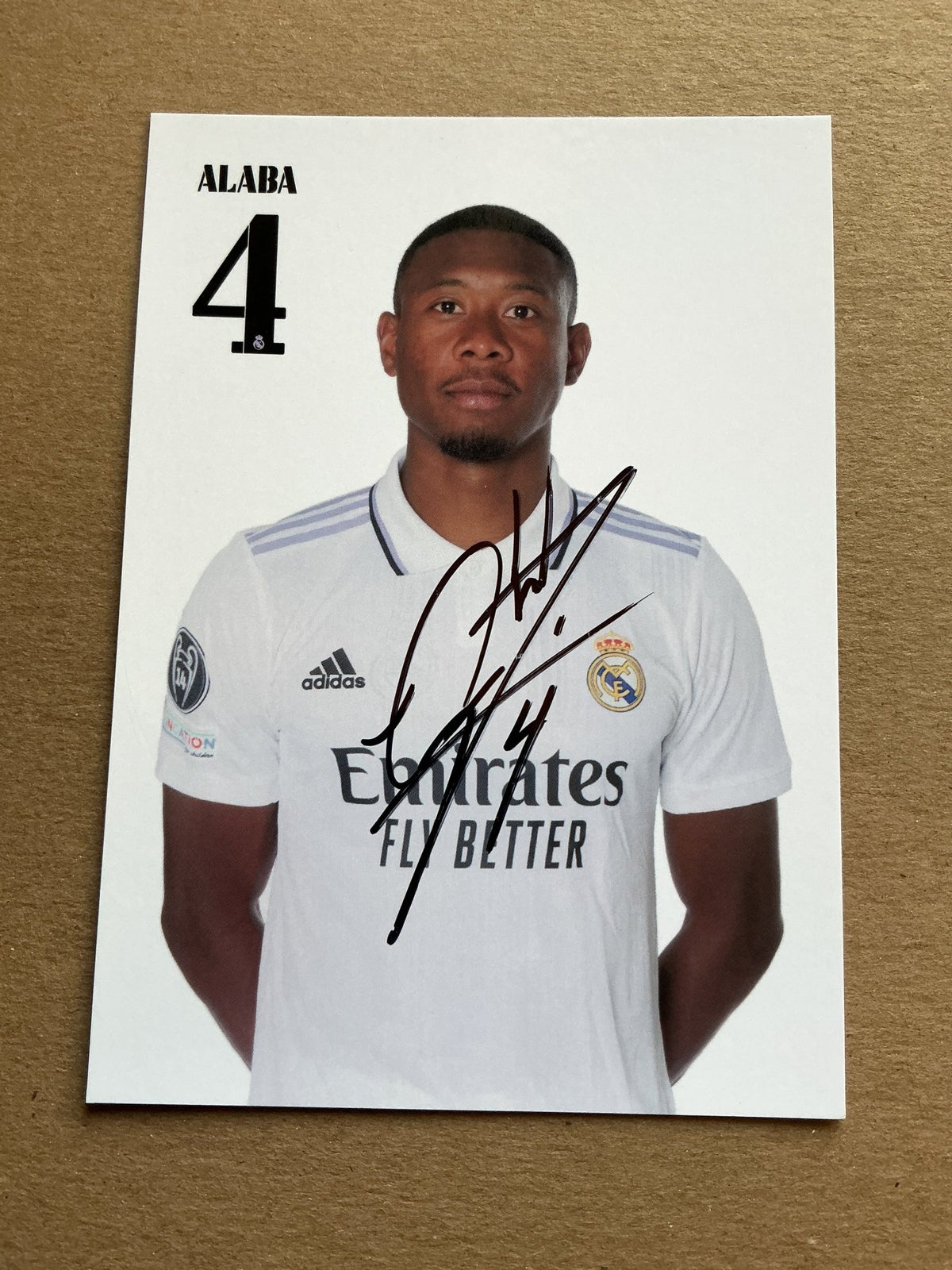 David Alaba, Austria 🇦🇹 Real Madrid 2022/23 hand signed - Autographs-World