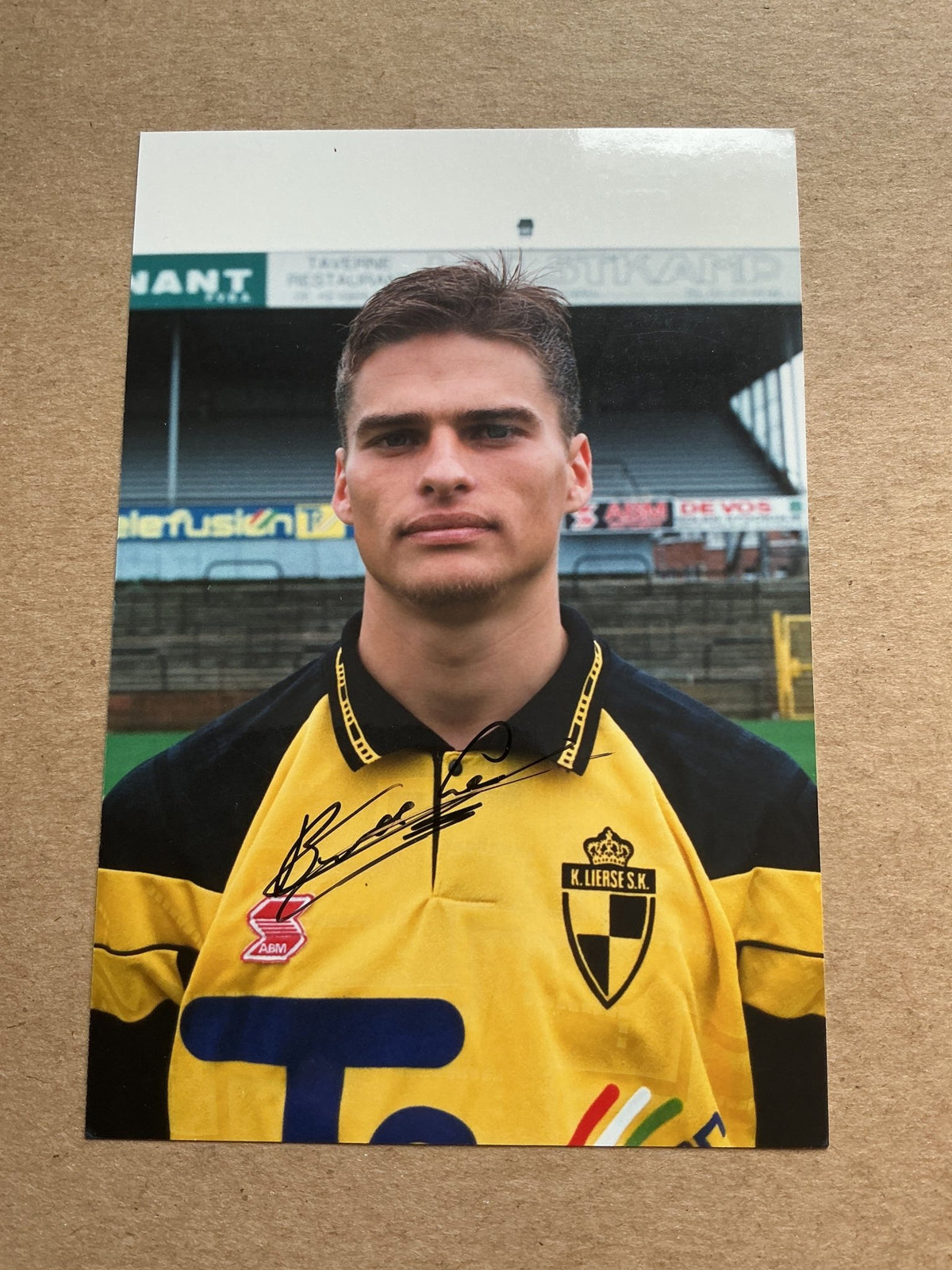 David Brochen, Belgium 🇧🇪 Lierse SK 1993/94 hand signed - Autographs-World