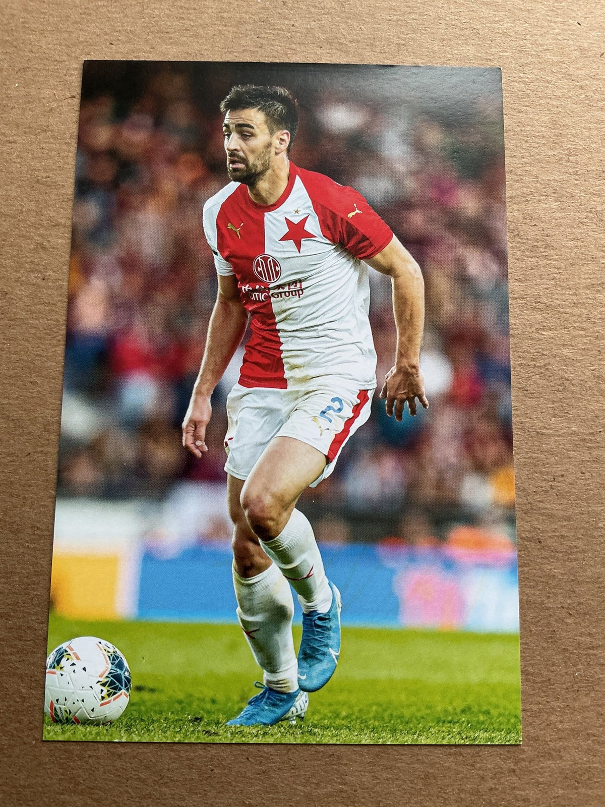 David Hovorka, Czech Republic 🇨🇿 SK Slavia Prague 2019/20 hand signed - Autographs-World