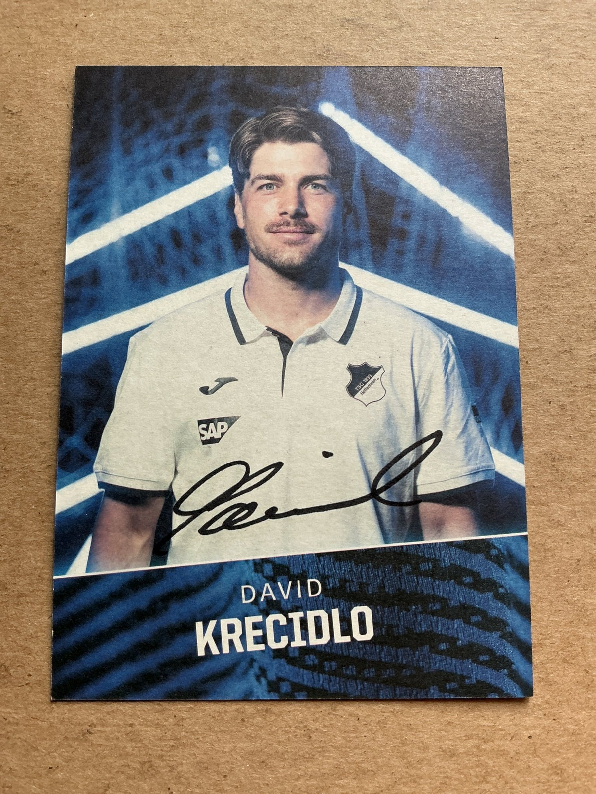 David Krecidlo, Germany 🇩🇪 TSG 1899 Hoffenheim 2021/22 hand signed - Autographs-World