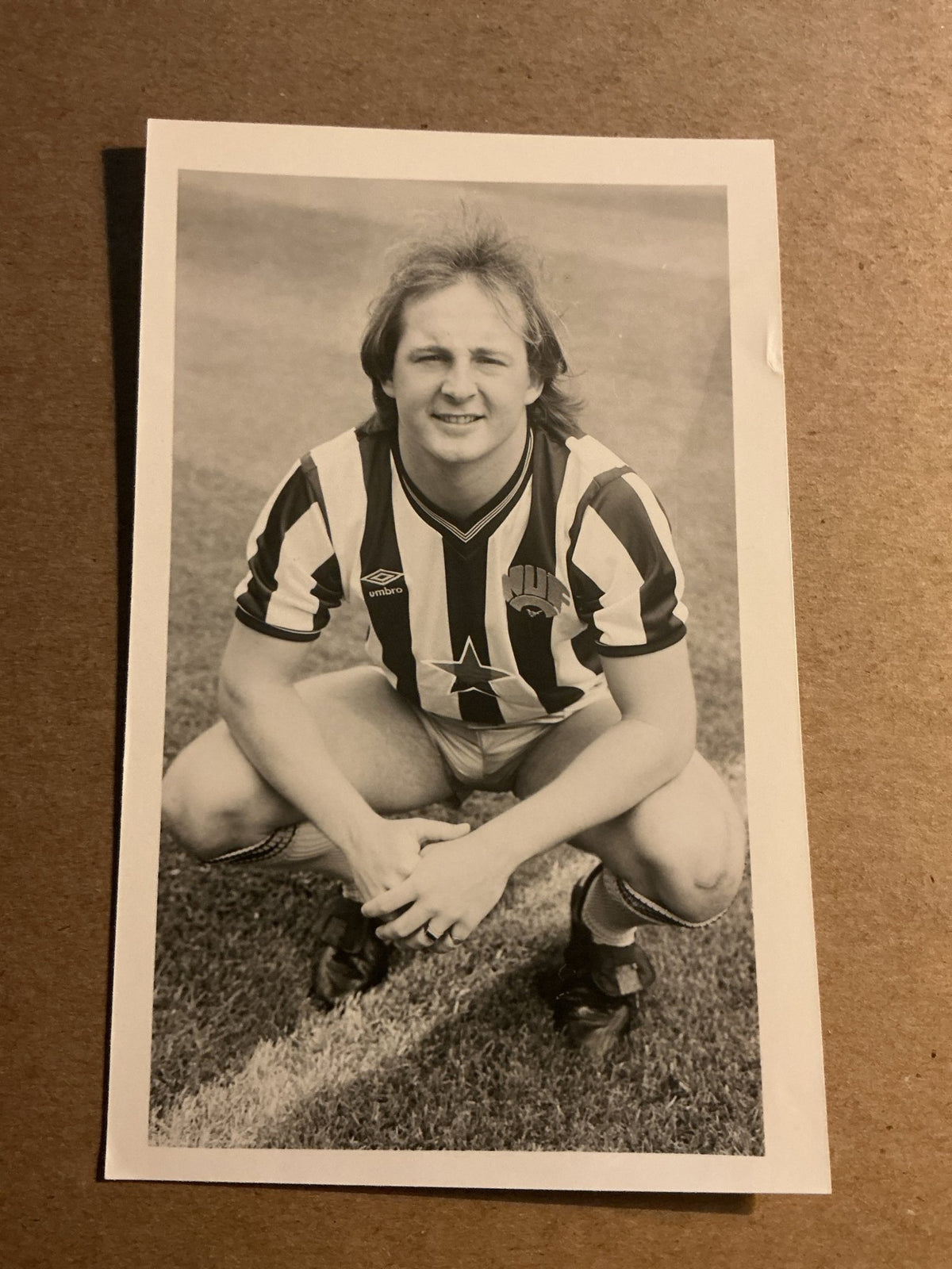 David McCreery, Northern Ireland, Newcastle United 1983/84 hand signed - Autographs-World