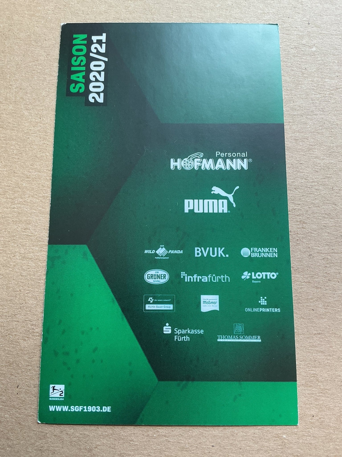 David Raum, Germany 🇩🇪 SpVgg Greuther Fürth 2020/21 hand signed - Autographs-World