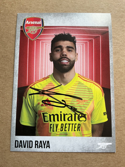 David Raya, Spain 🇪🇸 Arsenal FC 2024/25 hand signed - Autographs-World