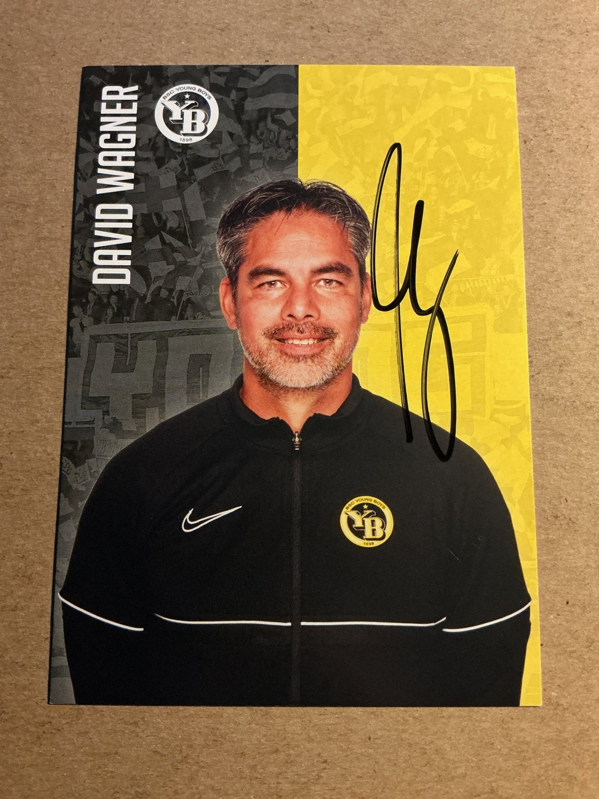 David Wagner, USA 🇺🇸 BSC Young Boys 2021/22 hand signed - Autographs-World