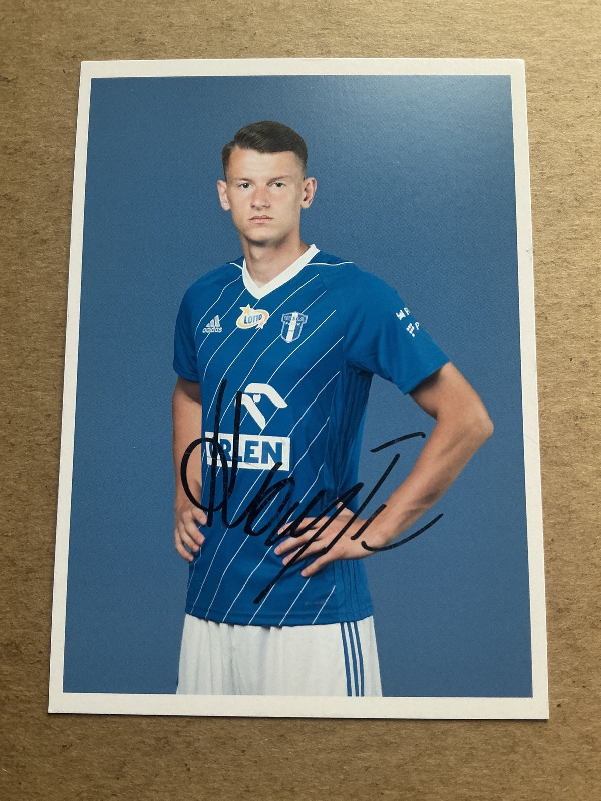 Dawid Kocyła, Poland 🇵🇱 Wisła Płock 2020/21 hand signed - Autographs-World
