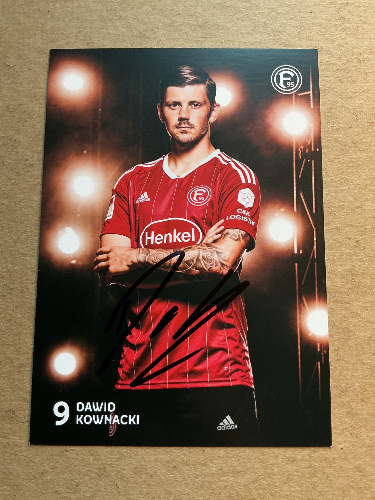 Dawid Kownacki, Poland 🇵🇱 Fortuna Düsseldorf 2022/23 hand signed - Autographs-World