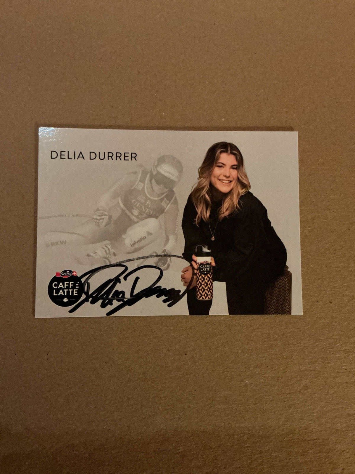 Delia Durrer, Switzerland 🇨🇭Alpin 2023/24 hand signed - Autographs-World