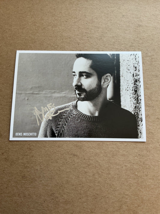 Denis Moschitto, Germany 🇩🇪 Actor 2025 hand signed - Autographs-World