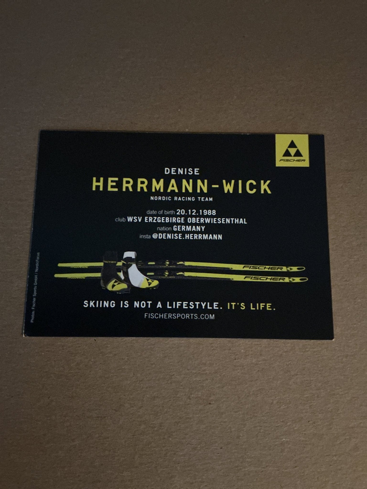 Denise Herrmann-Wick, Germany 🇩🇪 Biathlon 2023/24 hand signed - Autographs-World