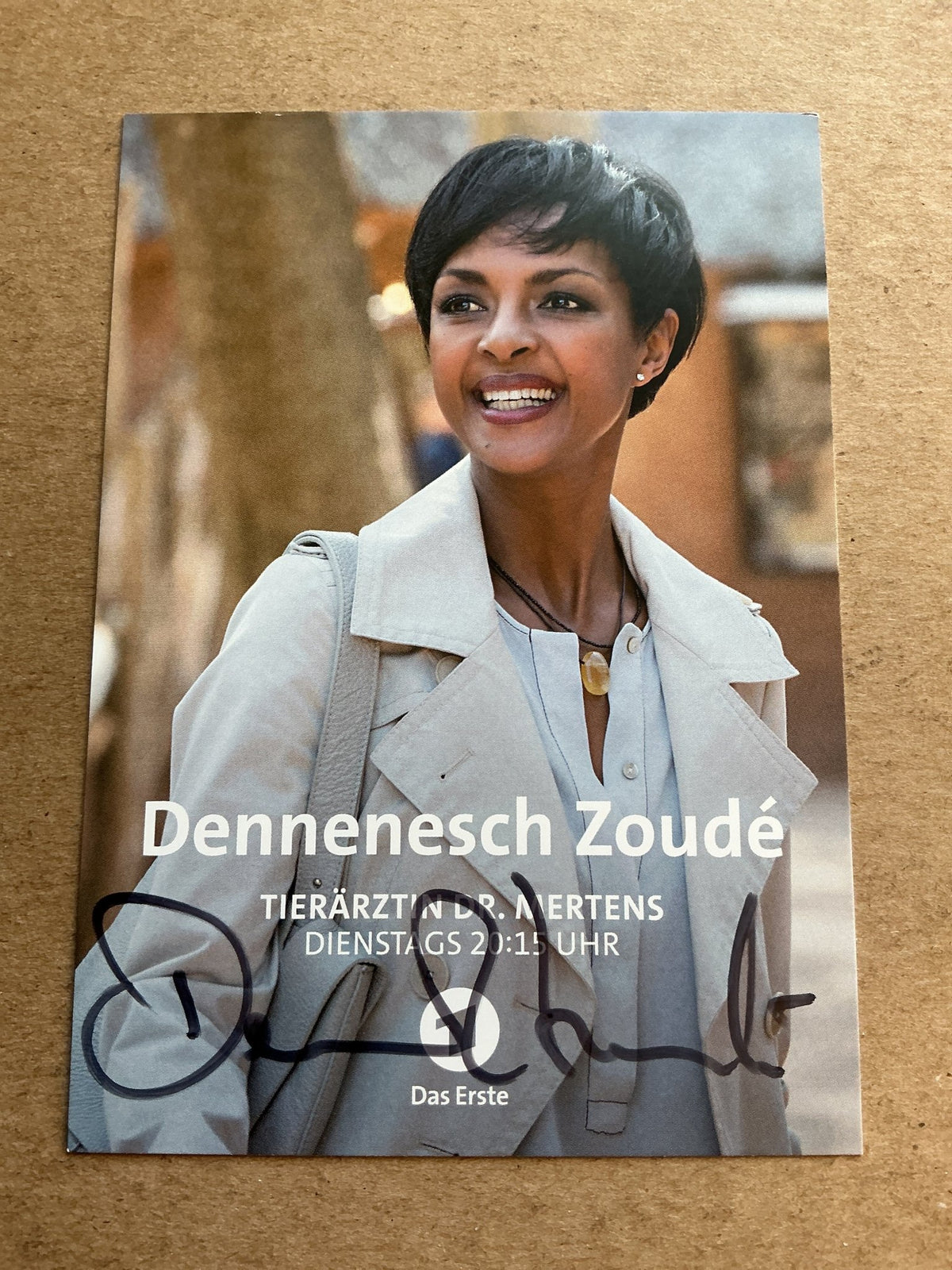 Dennenesch Zoudé, Germany 🇩🇪 Actress 2025 hand signed - Autographs-World