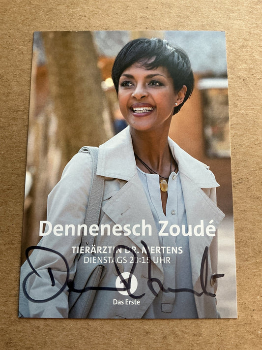 Dennenesch Zoudé, Germany 🇩🇪 Actress 2025 hand signed - Autographs-World