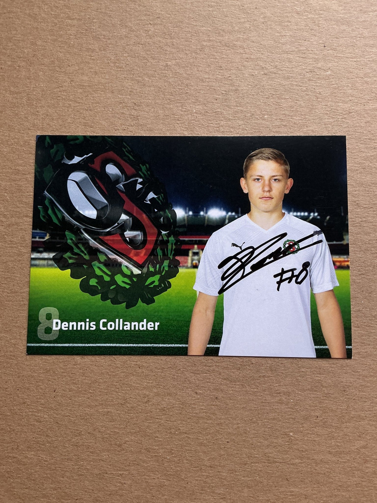 Dennis Collander, Sweden 🇸🇪 Örebro SK 2019/20 hand signed - Autographs-World