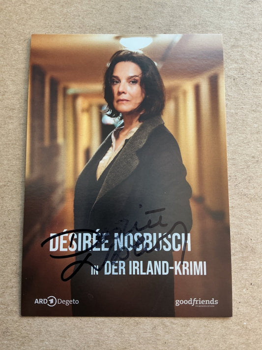 Désirée Nosbusch, Luxemburg 🇱🇺 Actress 2025 hand signed - Autographs-World