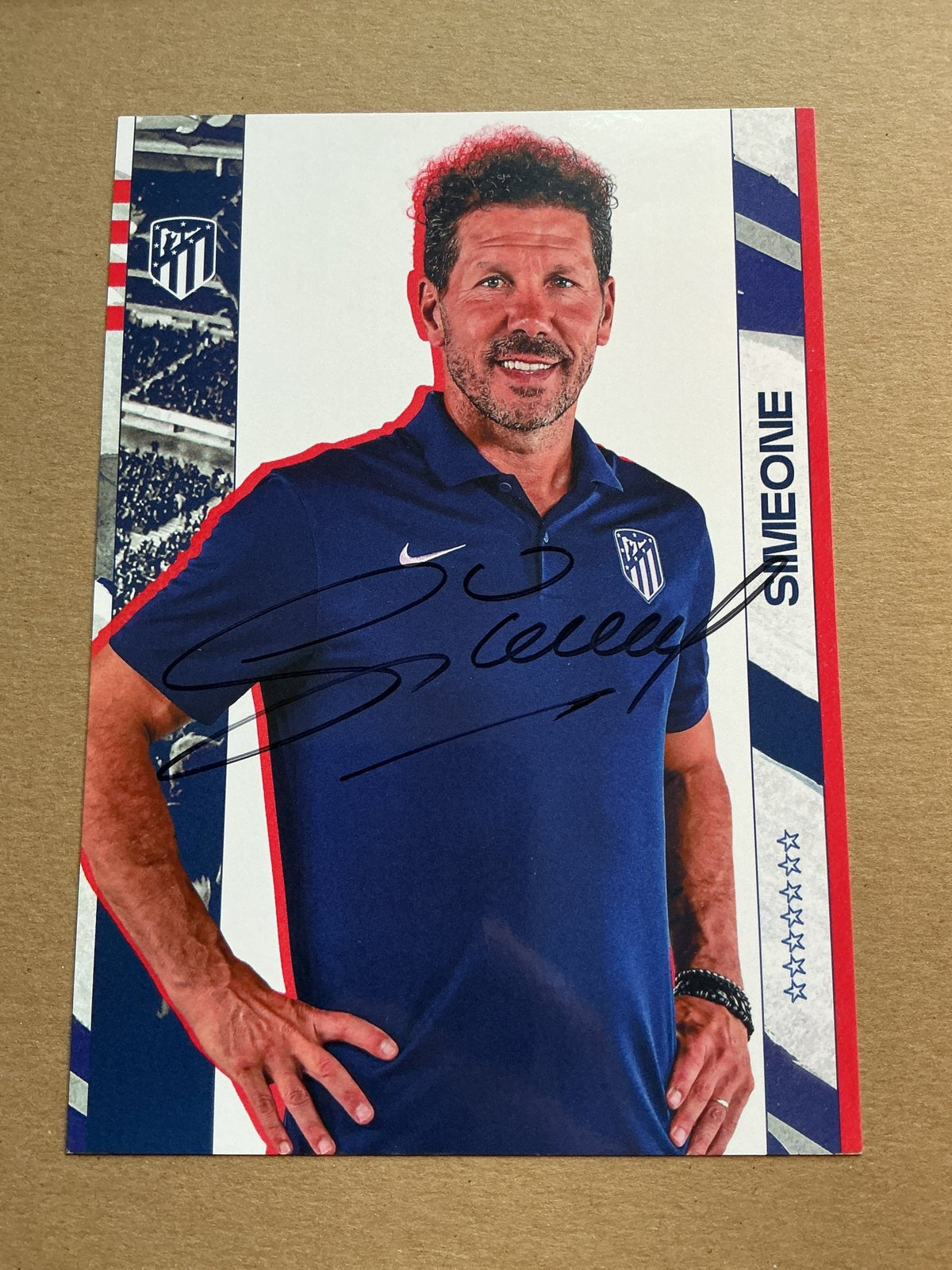 Diego Simeone, Argentina 🇦🇷 Atletico Madrid 2023/24 hand signed - Autographs-World