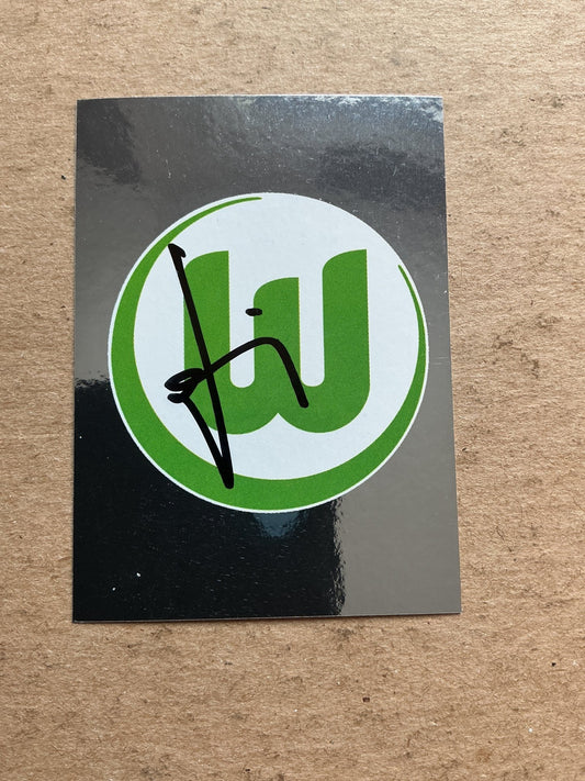 Dieter Hecking, Germany 🇩🇪 VfL Wolfsburg 2013/14 Topps hand signed - Autographs-World