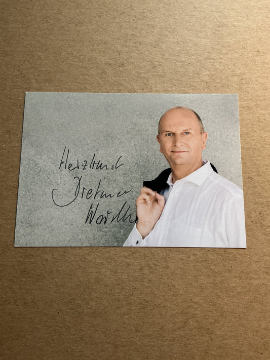 Dietmar Woidke, Germany 🇩🇪 Minister-President of Brandenburg 2024 hand signed - Autographs-World
