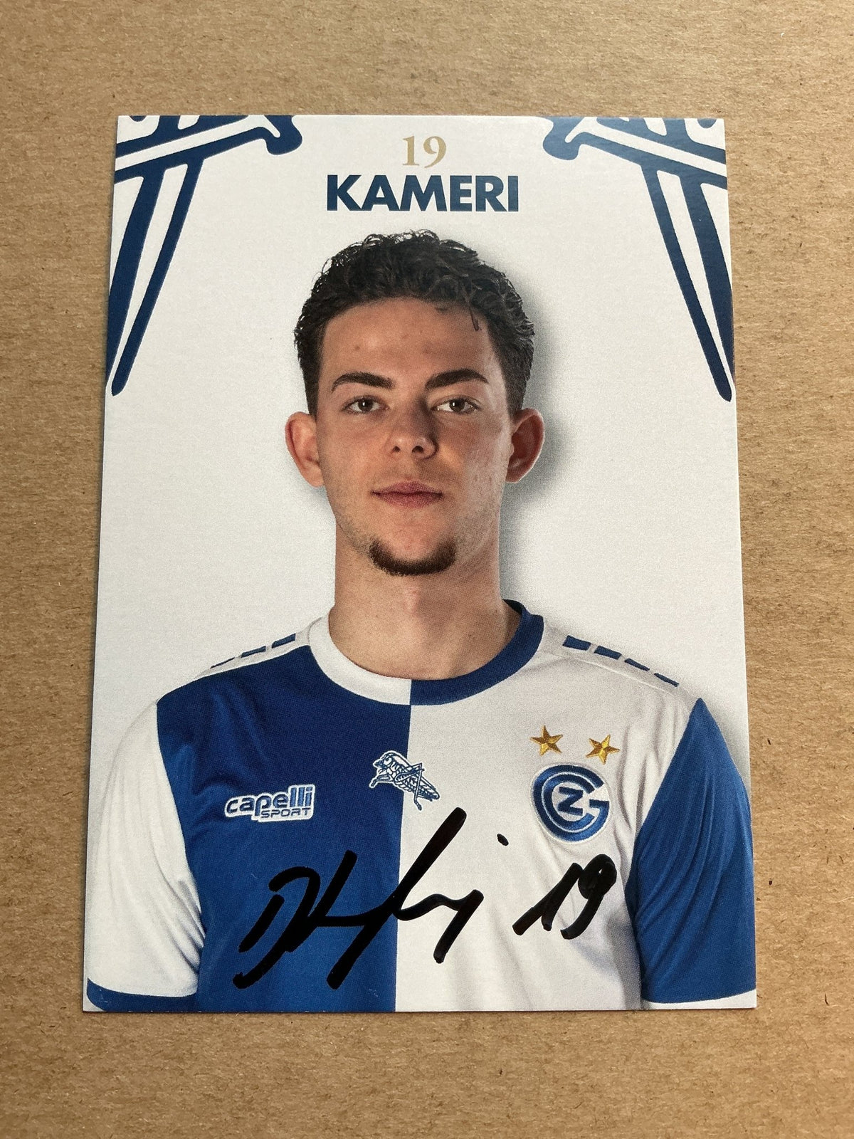 Dijon Kameri, Austria 🇦🇹 Grasshopper Club Zürich 2023/24 hand signed - Autographs-World