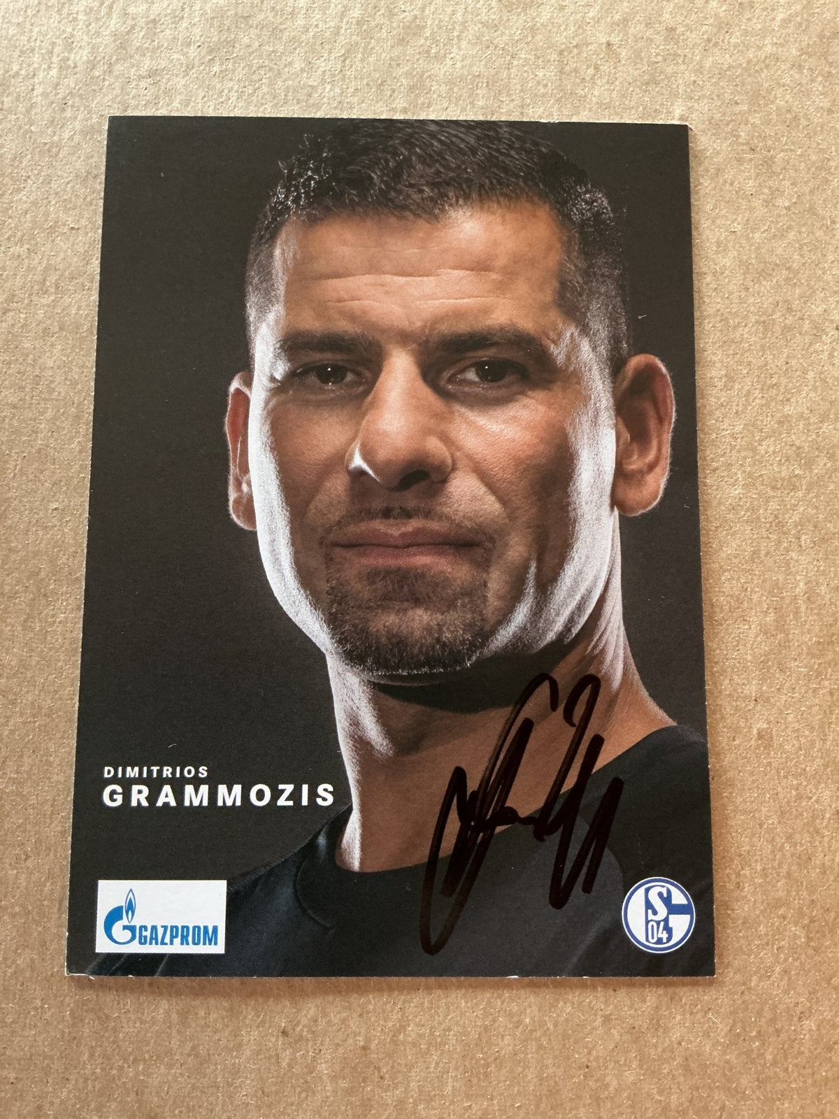 Dimitrios Grammozis, Germany 🇩🇪 FC Schalke 04 2021/22 hand signed - Autographs-World