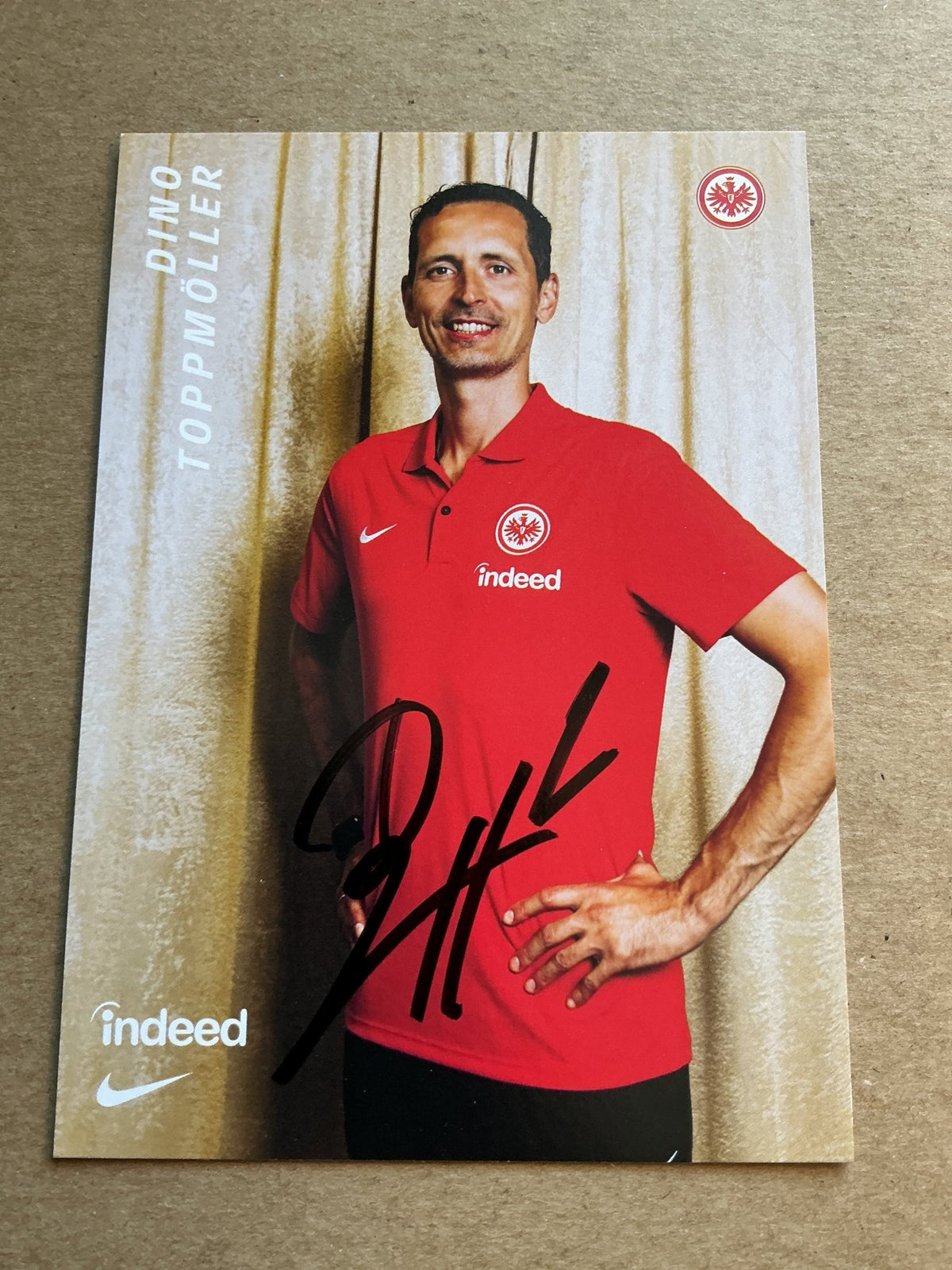 Dino Toppmöller, Germany 🇩🇪 Eintracht Frankfurt 2023/24 hand signed - Autographs-World