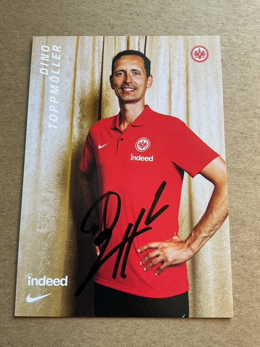 Dino Toppmöller, Germany 🇩🇪 Eintracht Frankfurt 2023/24 hand signed - Autographs-World