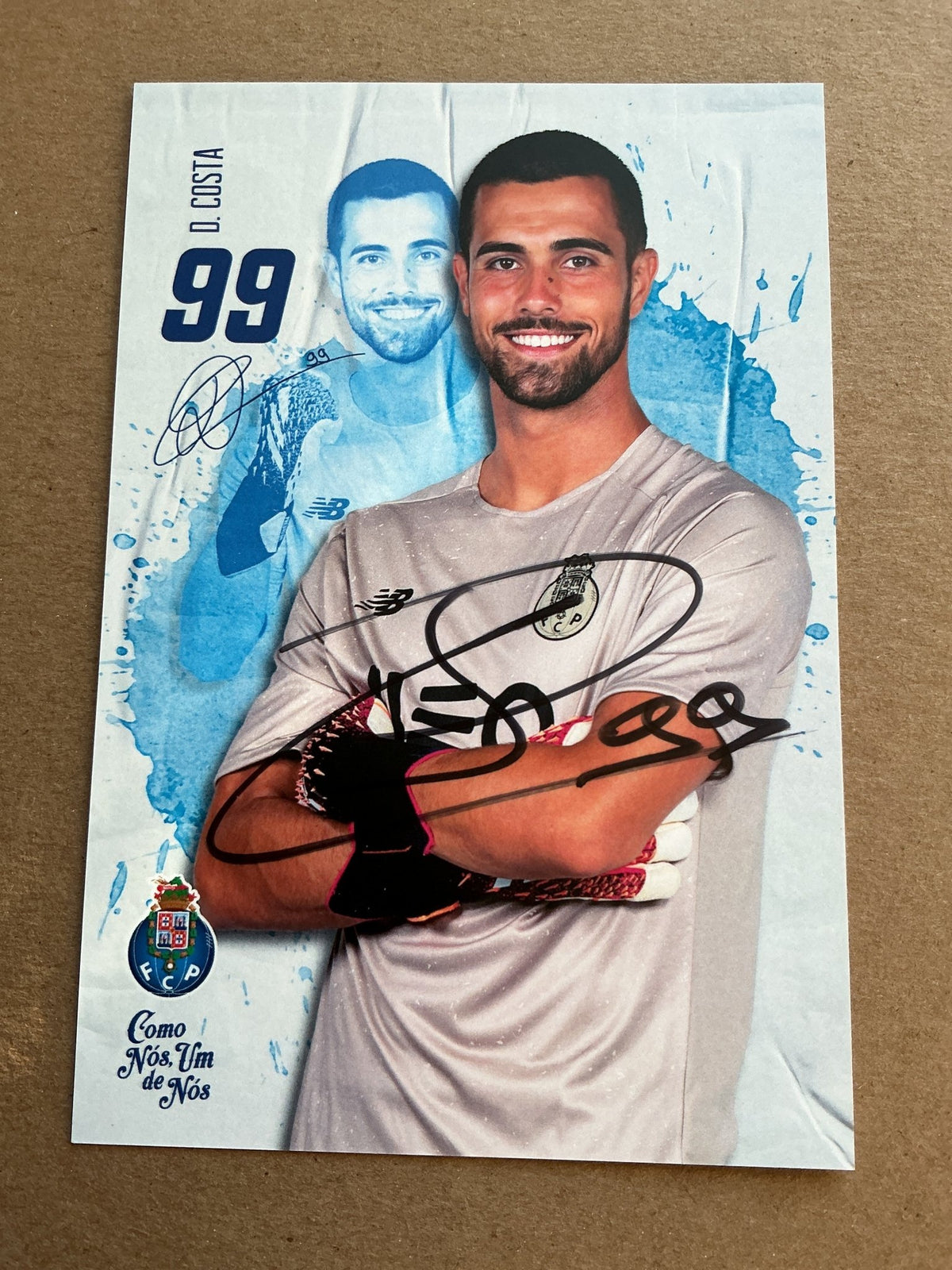 Diogo Costa, Portugal 🇵🇹 FC Porto 2021/22 hand signed - Autographs-World