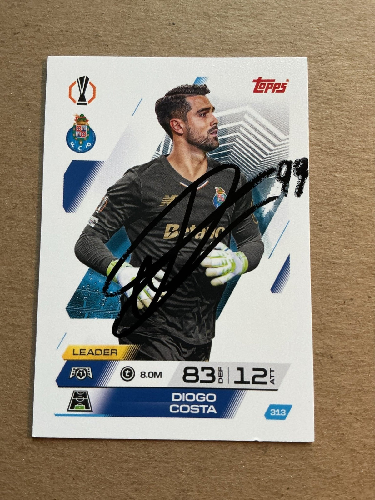 Diogo Costa, Portugal 🇵🇹 FC Porto 2025/26 hand signed - Autographs-World