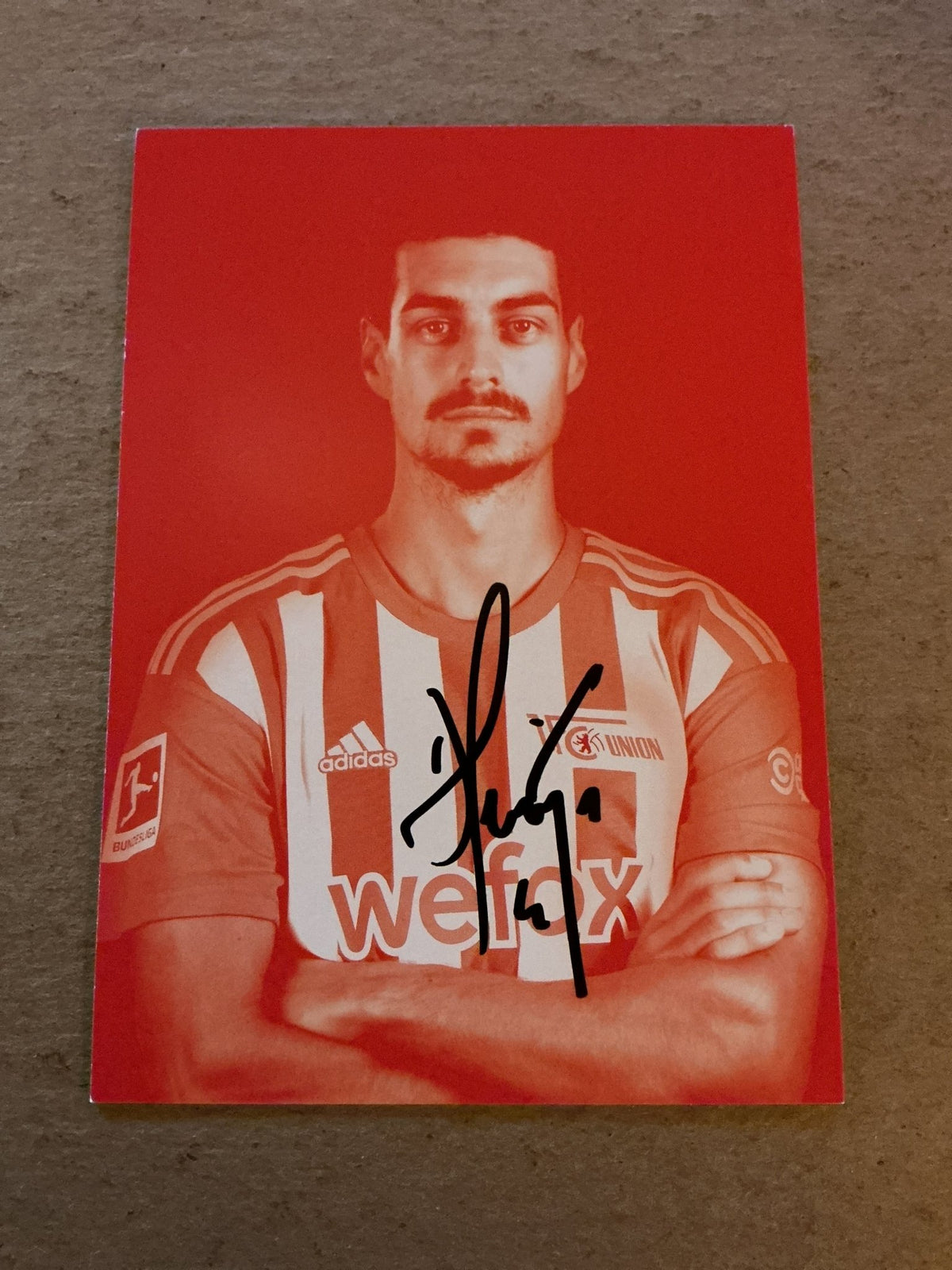 Diogo Leite, Portugal 🇵🇹 1.FC Union Berlin 2022/23 hand signed - Autographs-World
