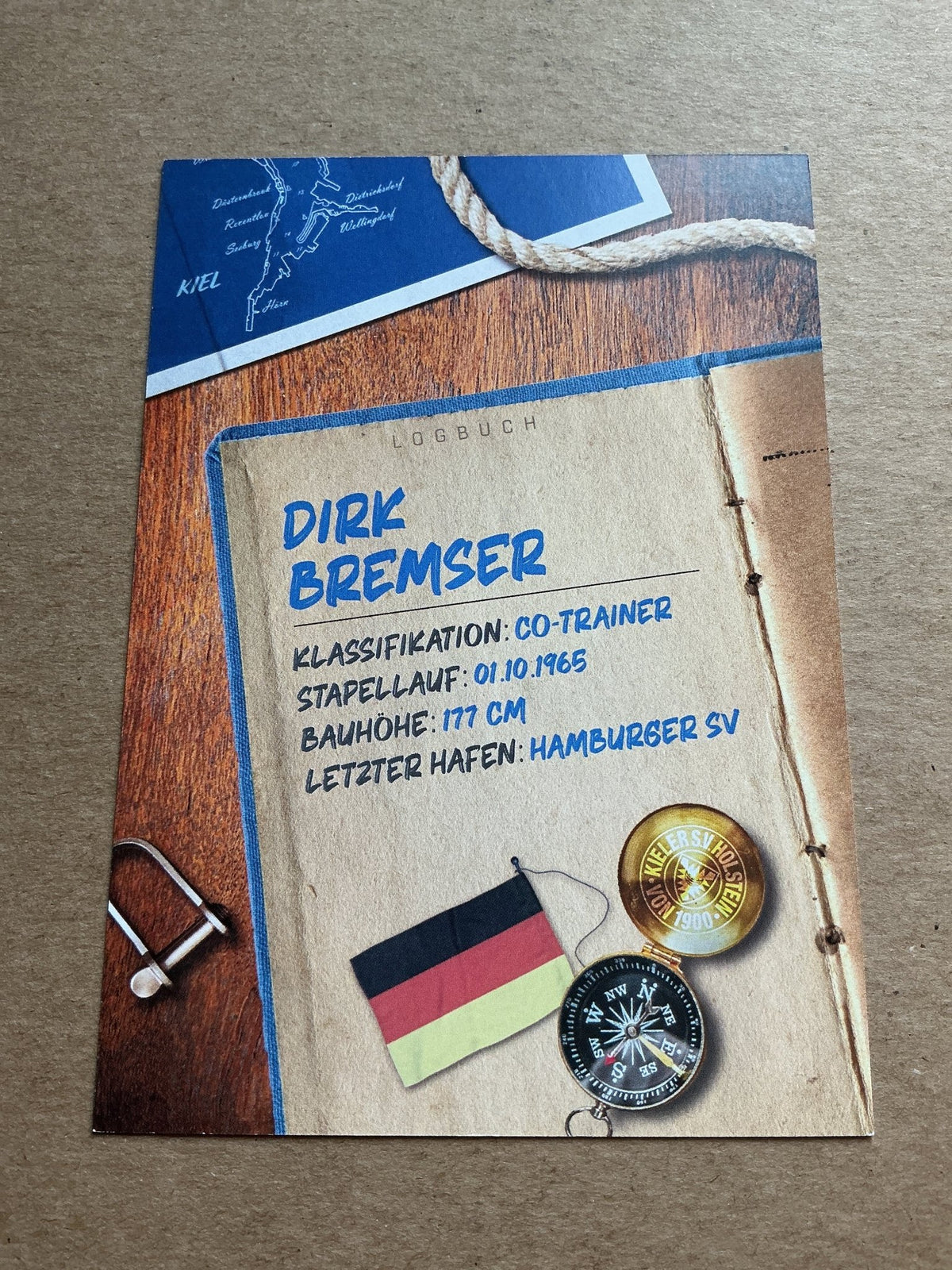 Dirk Bremser, Germany 🇩🇪 Holstein Kiel 2024/25 hand signed - Autographs-World