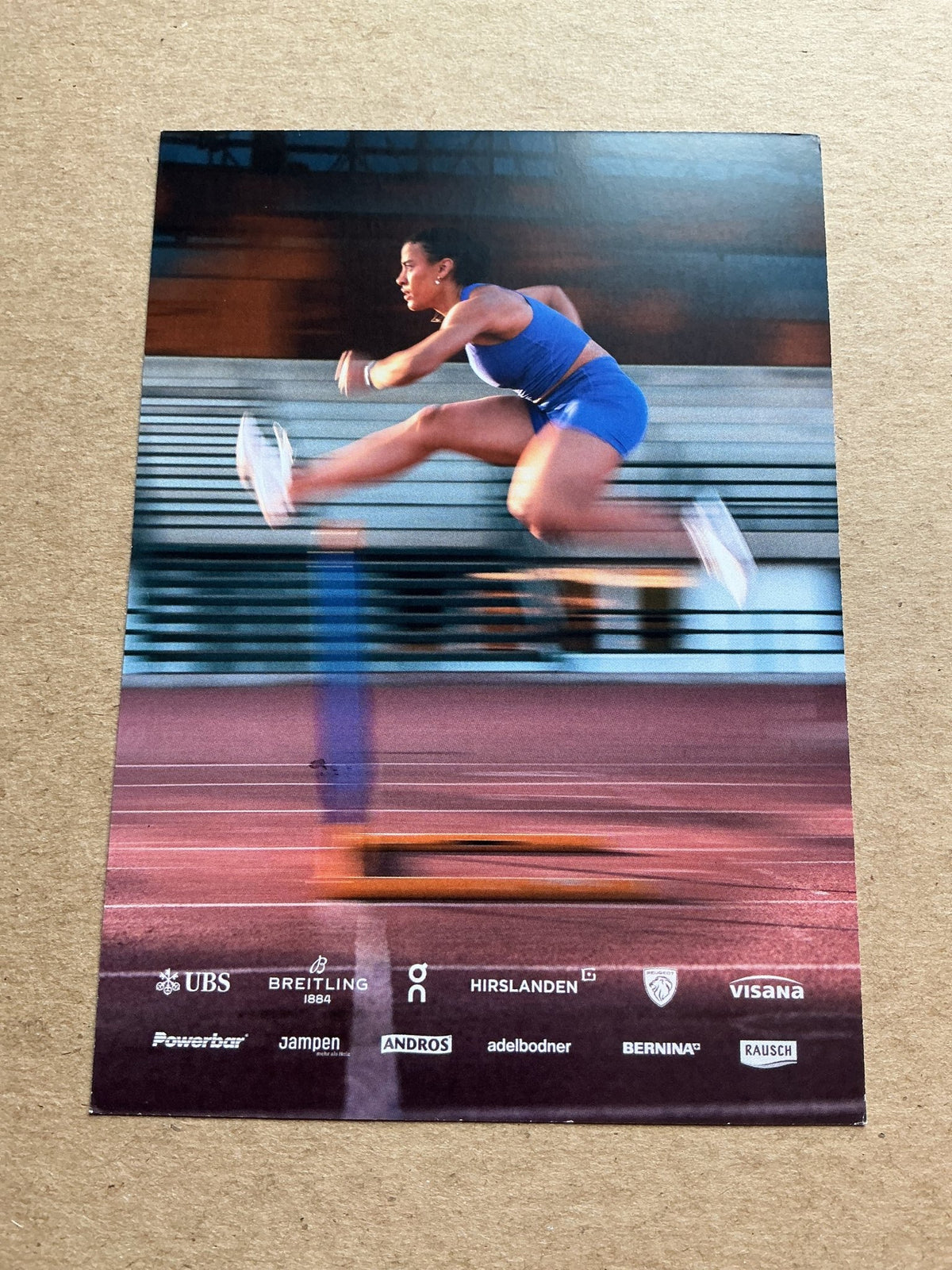 Ditaji Kambundji, Switzerland 🇨🇭 Athletics Summer Olympics 2024 hand signed - Autographs-World