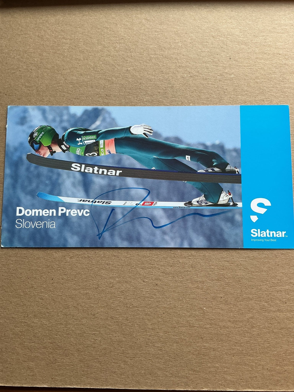 Domen Prevc, Slovenia 🇸🇮 Ski Jumping Winter 2025/26 hand signed - Autographs-World