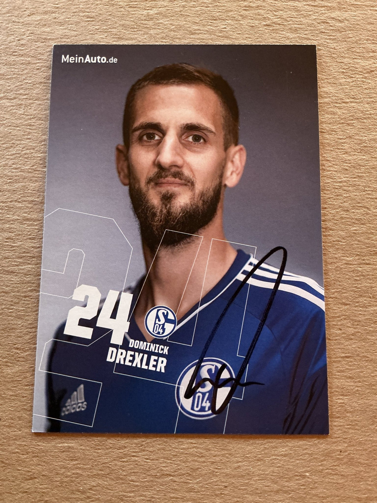 Dominick Drexler, Germany 🇩🇪 FC Schalke 04 2022/23 hand signed - Autographs-World