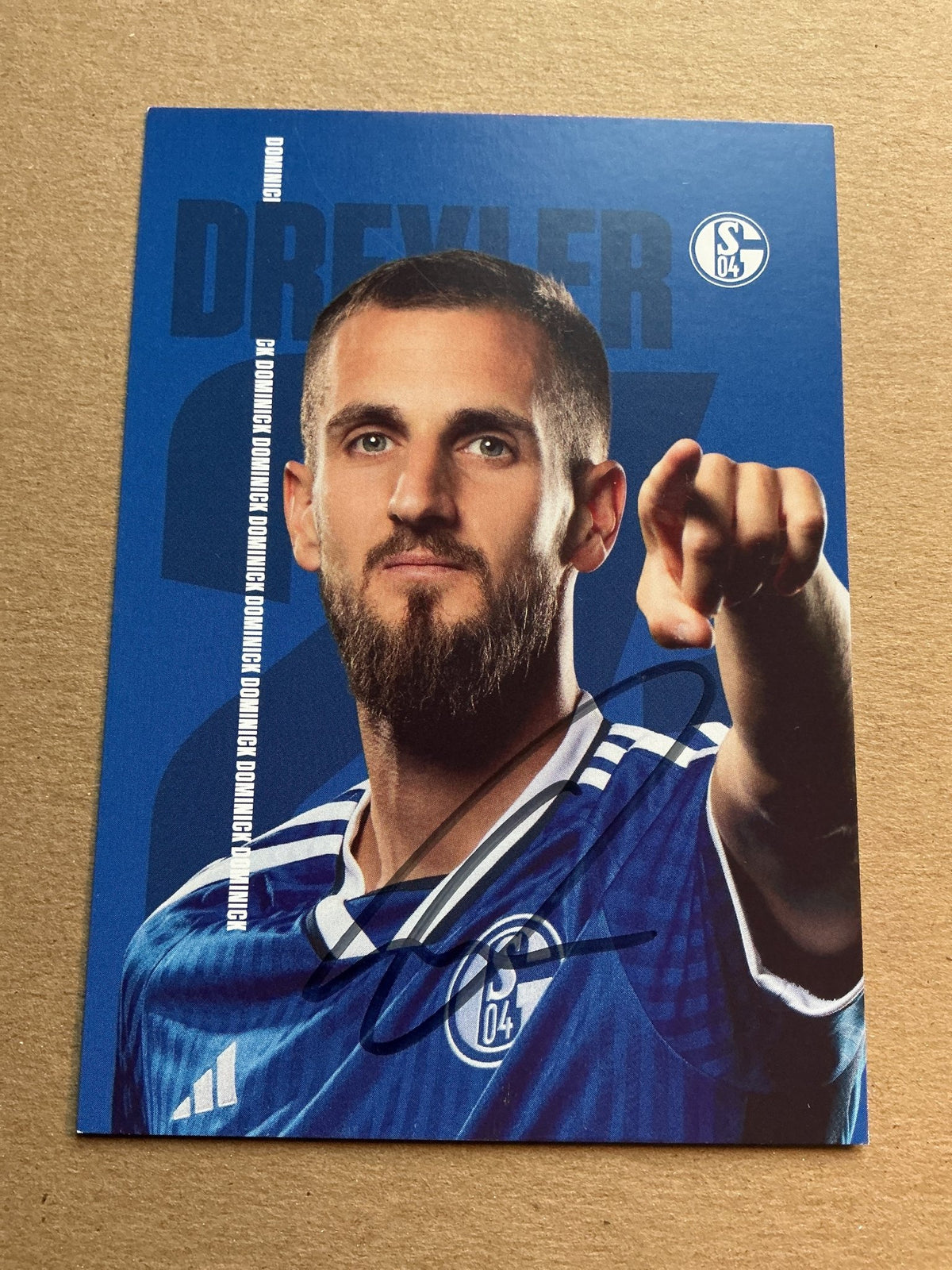 Dominick Drexler, Germany 🇩🇪 FC Schalke 04 2023/24 hand signed - Autographs-World