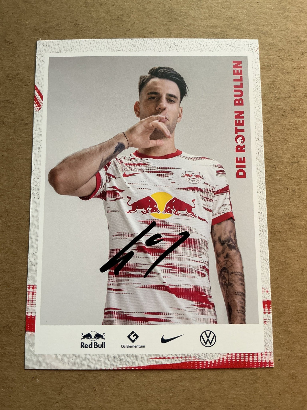 Dominik Szoboszlai, Hungary 🇭🇺 RB Leipzig 2021/22 hand signed - Autographs-World