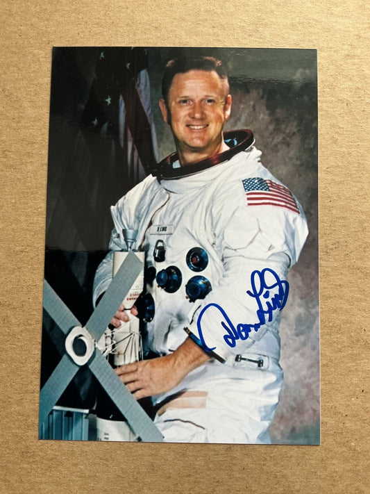 Don L. Lind, USA 🇺🇸 Cosmonaut Space Other hand signed - Autographs-World
