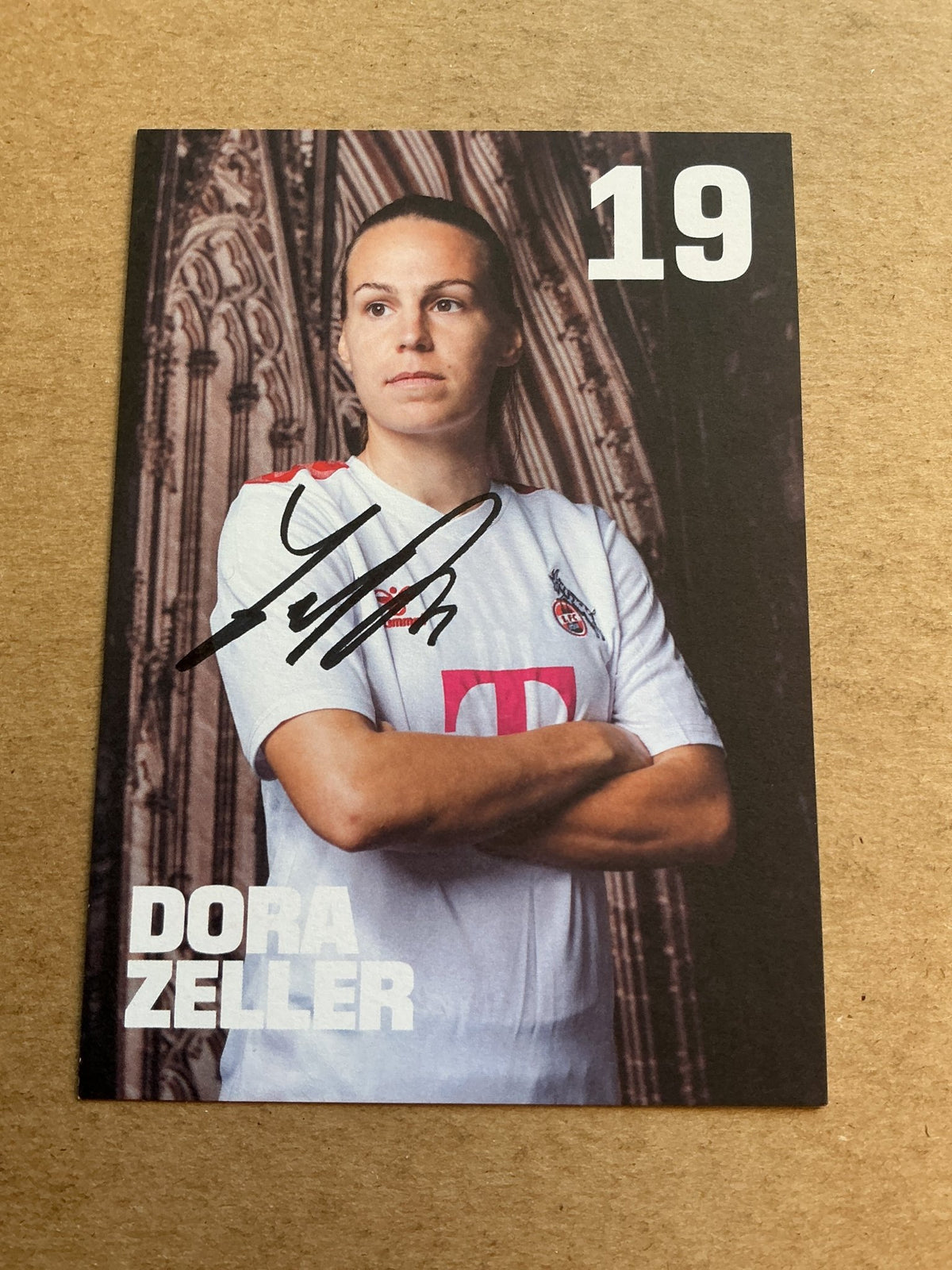 Dóra Zeller, Hungary 🇭🇺 1.FC Köln 2023/24 hand signed - Autographs-World