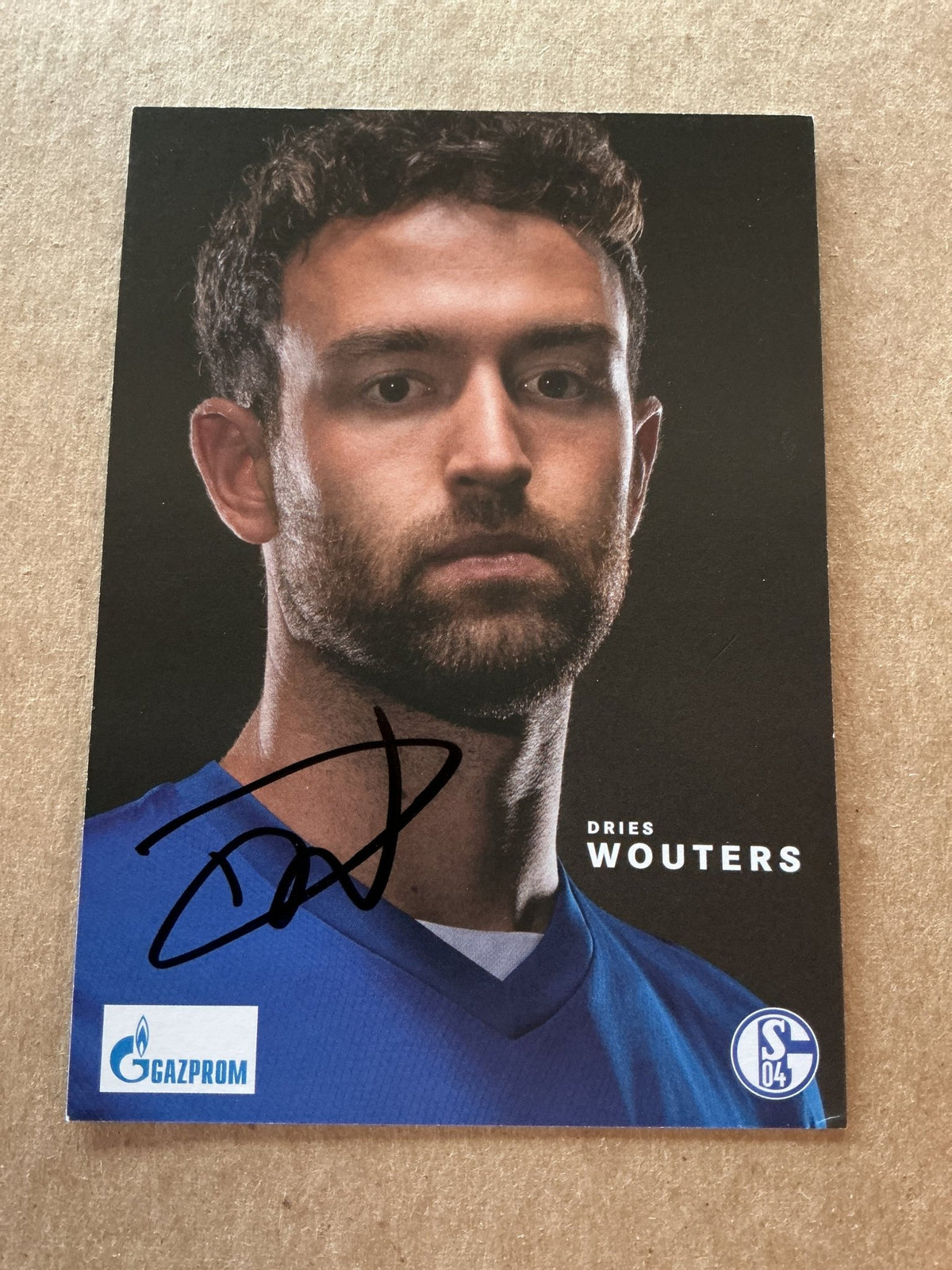 Dries Wouters, Belgium 🇧🇪 FC Schalke 04 2021/22 hand signed - Autographs-World