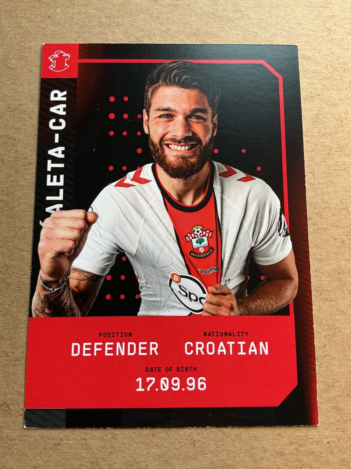 Duje Ćaleta-Car, Croatia 🇭🇷 Southampton FC 2022/23 hand signed - Autographs-World