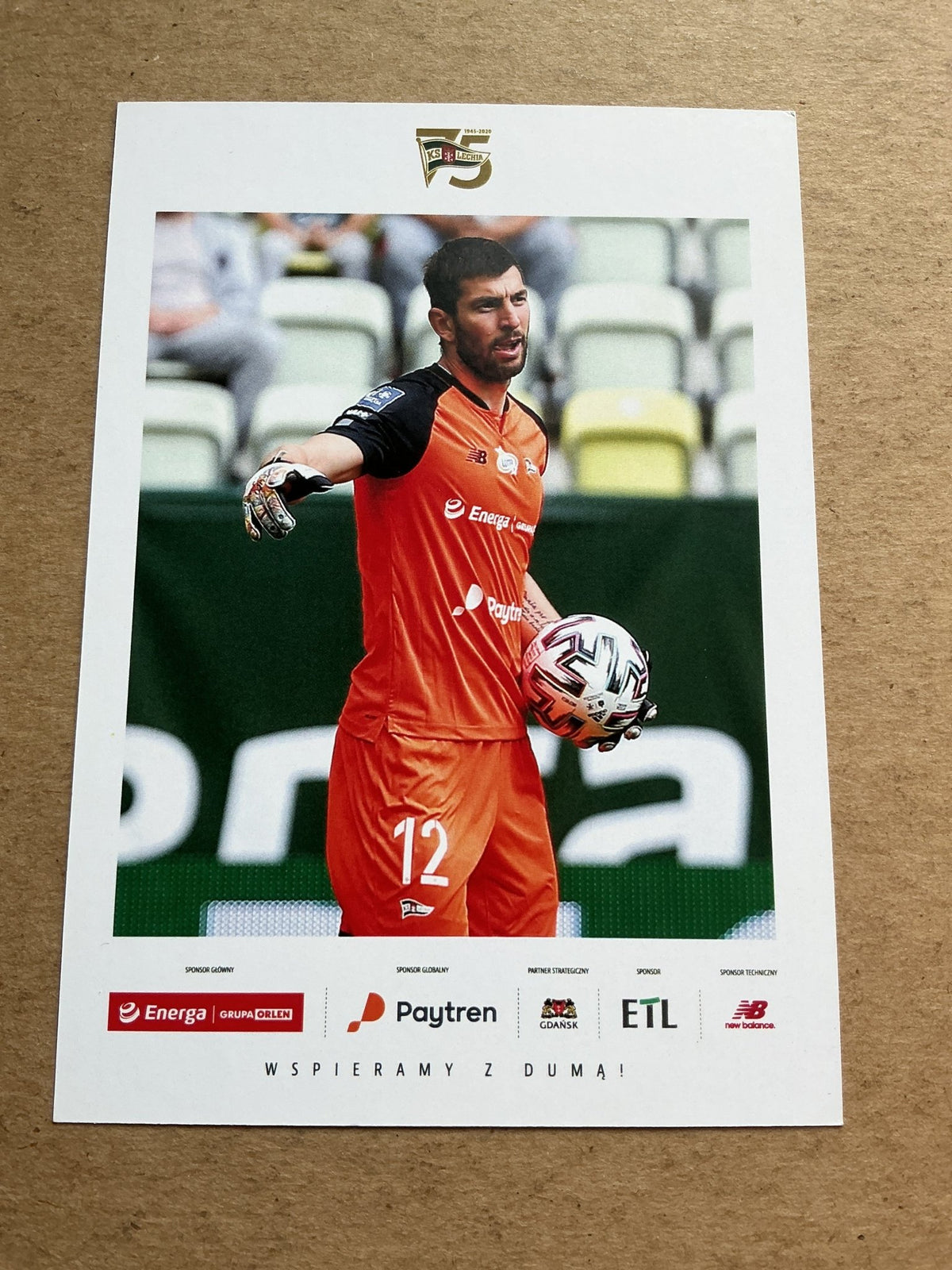 Dušan Kuciak, Slovakia 🇸🇰 Lechia Gdansk 2020/21 hand signed - Autographs-World
