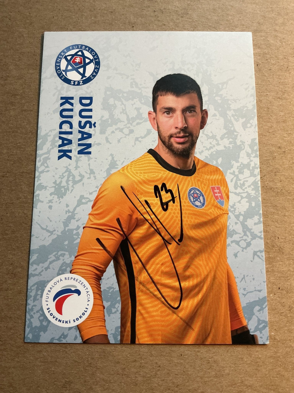 Dusan Kuciak, Slovakia 🇸🇰 UEFA Euro Cup 2020 hand signed - Autographs-World