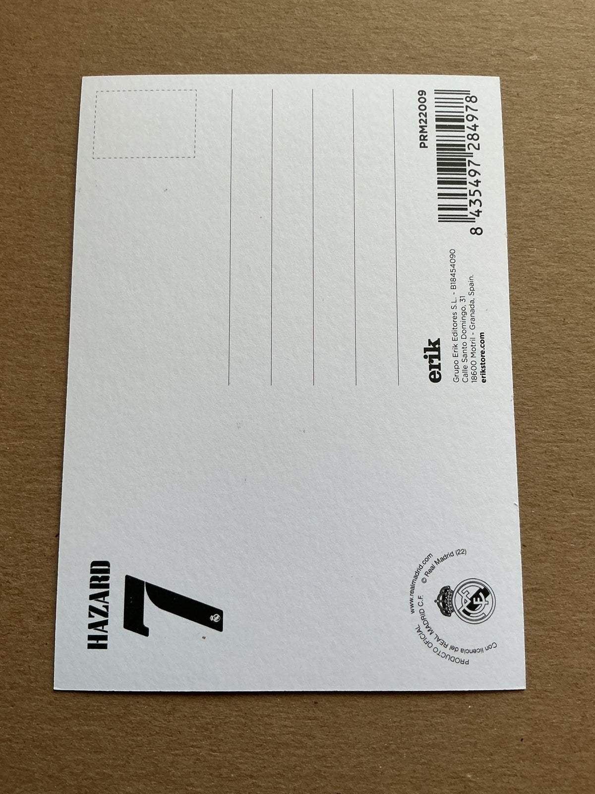 Eden Hazard, Belgium 🇧🇪 Real Madrid 2022/23 hand signed - Autographs-World