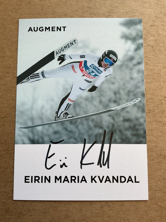 Eirin Maria Kvandal, Norway 🇳🇴 Ski Jumping Winter 2025/26 hand signed - Autographs-World