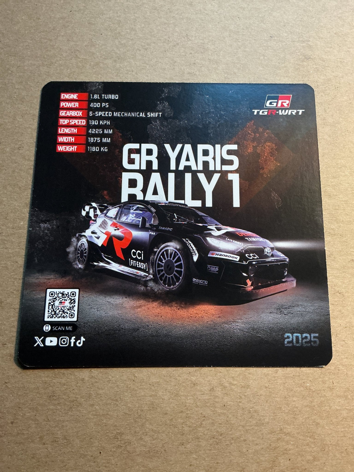 Elfyn Evans, Wales 🏴󠁧󠁢󠁷󠁬󠁳󠁿 World Rally Championship Sports 2025 hand signed - Autographs-World
