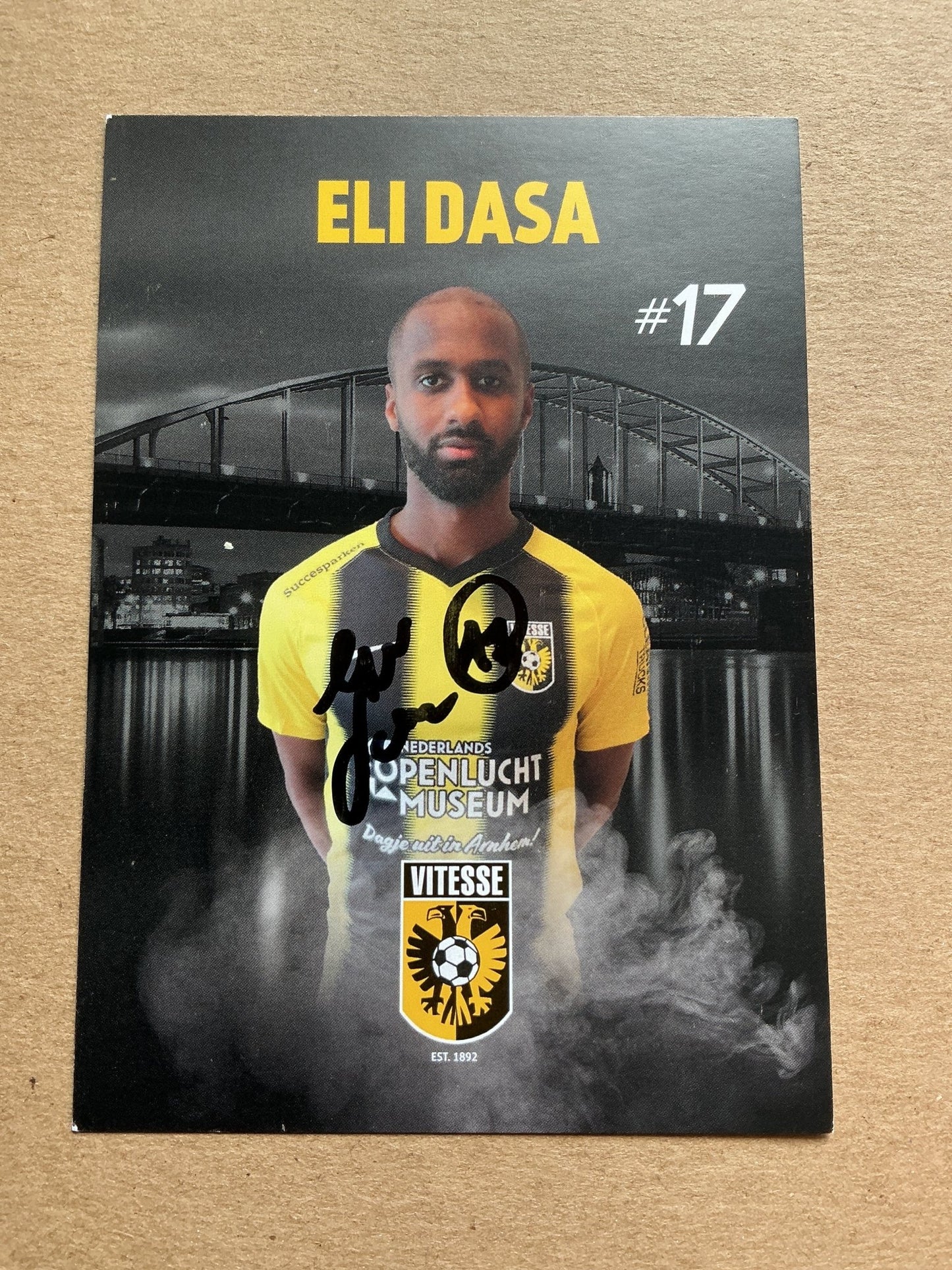 Eli Dasa, Israel 🇮🇱 Vitesse Arnhem 2019/20 hand signed - Autographs-World