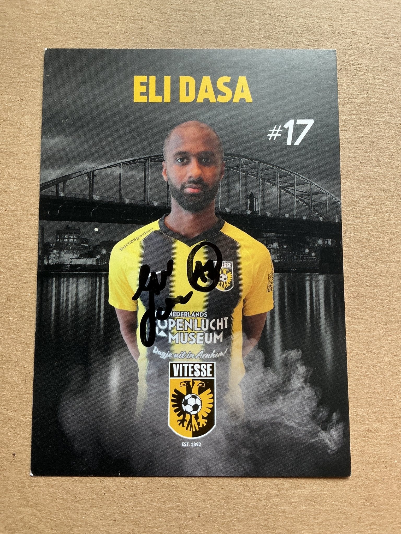 Eli Dasa, Israel 🇮🇱 Vitesse Arnhem 2019/20 hand signed - Autographs-World
