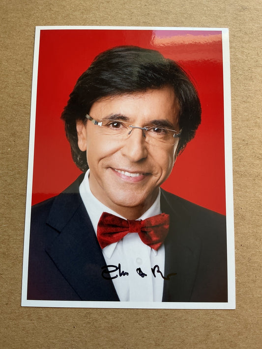 Elio Di Rupo, Belgium 🇧🇪 Prime Minister hand signed - Autographs-World