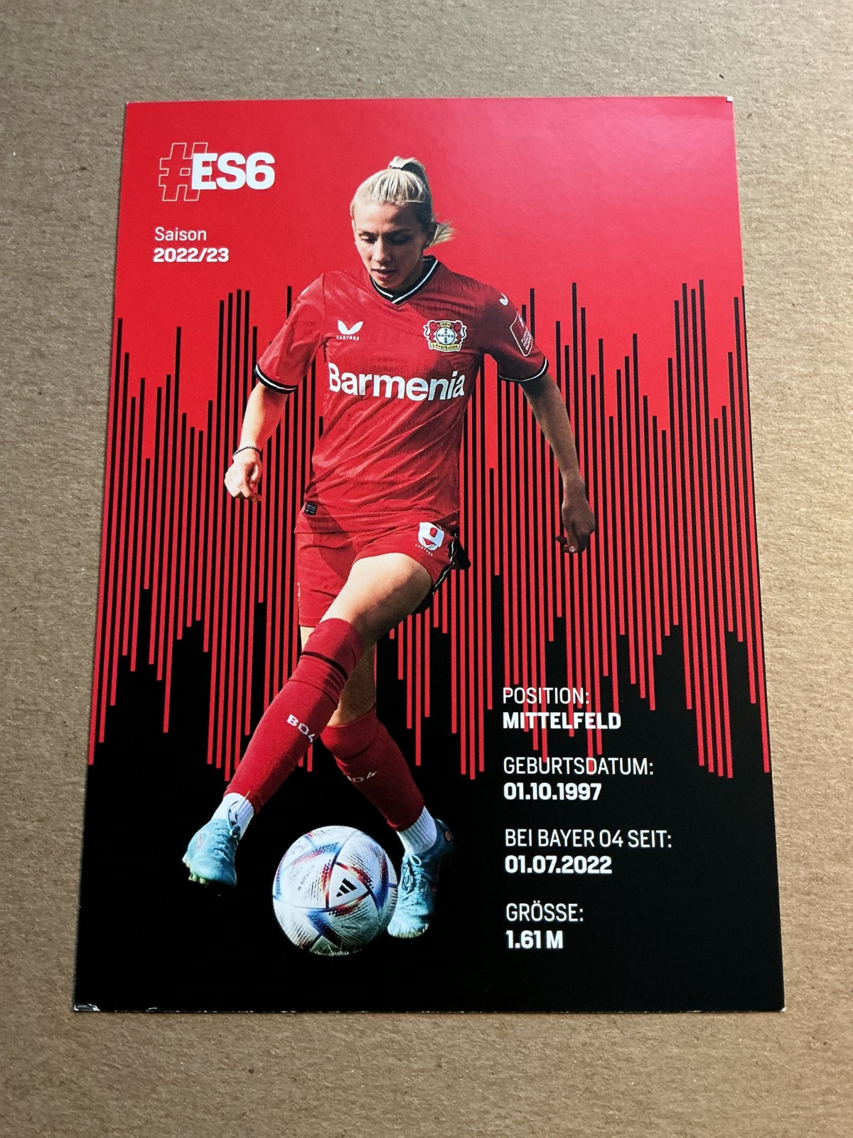 Elisa Senß, Germany 🇩🇪 Bayer 04 Leverkusen 2022/23 hand signed - Autographs-World