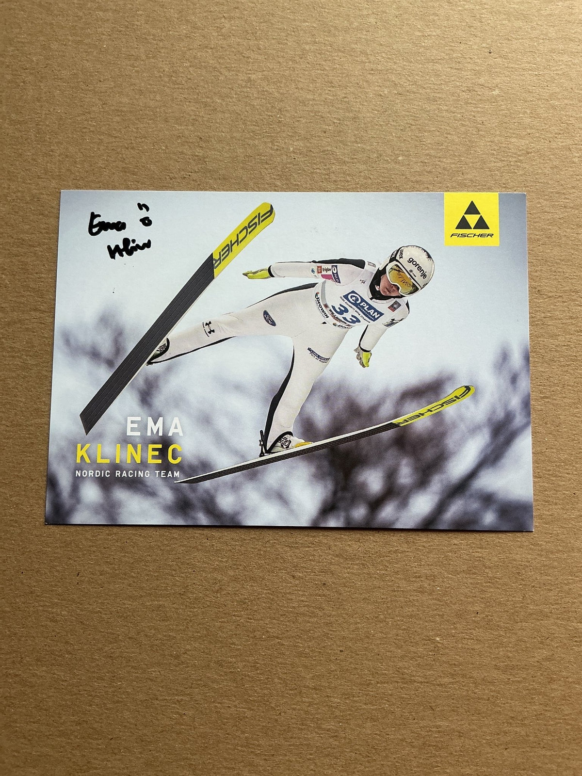 Ema Klinec, Slovenia 🇸🇮 Ski Jumping Winter 2025/26 hand signed - Autographs-World
