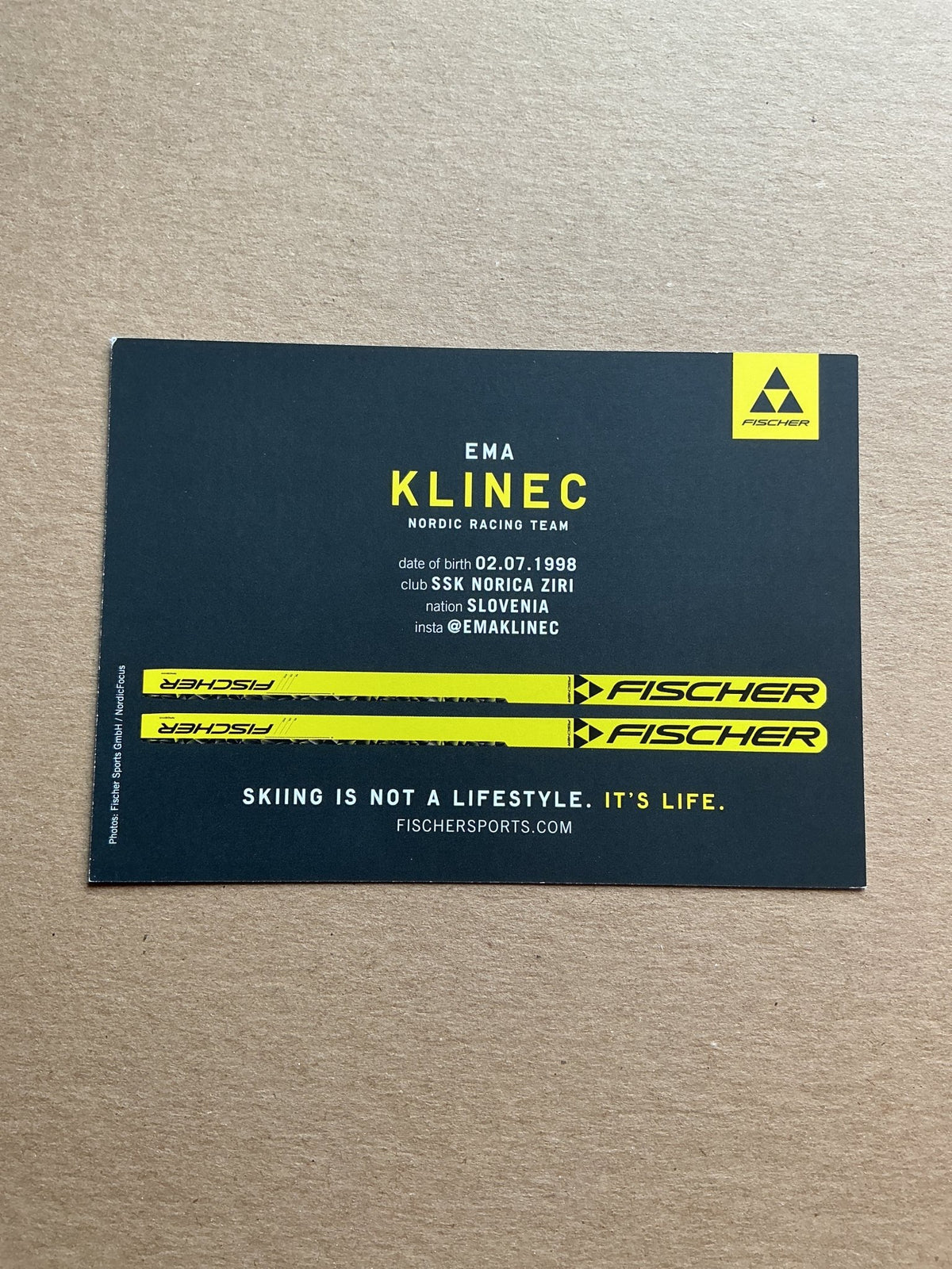 Ema Klinec, Slovenia 🇸🇮 Ski Jumping Winter 2025/26 hand signed - Autographs-World