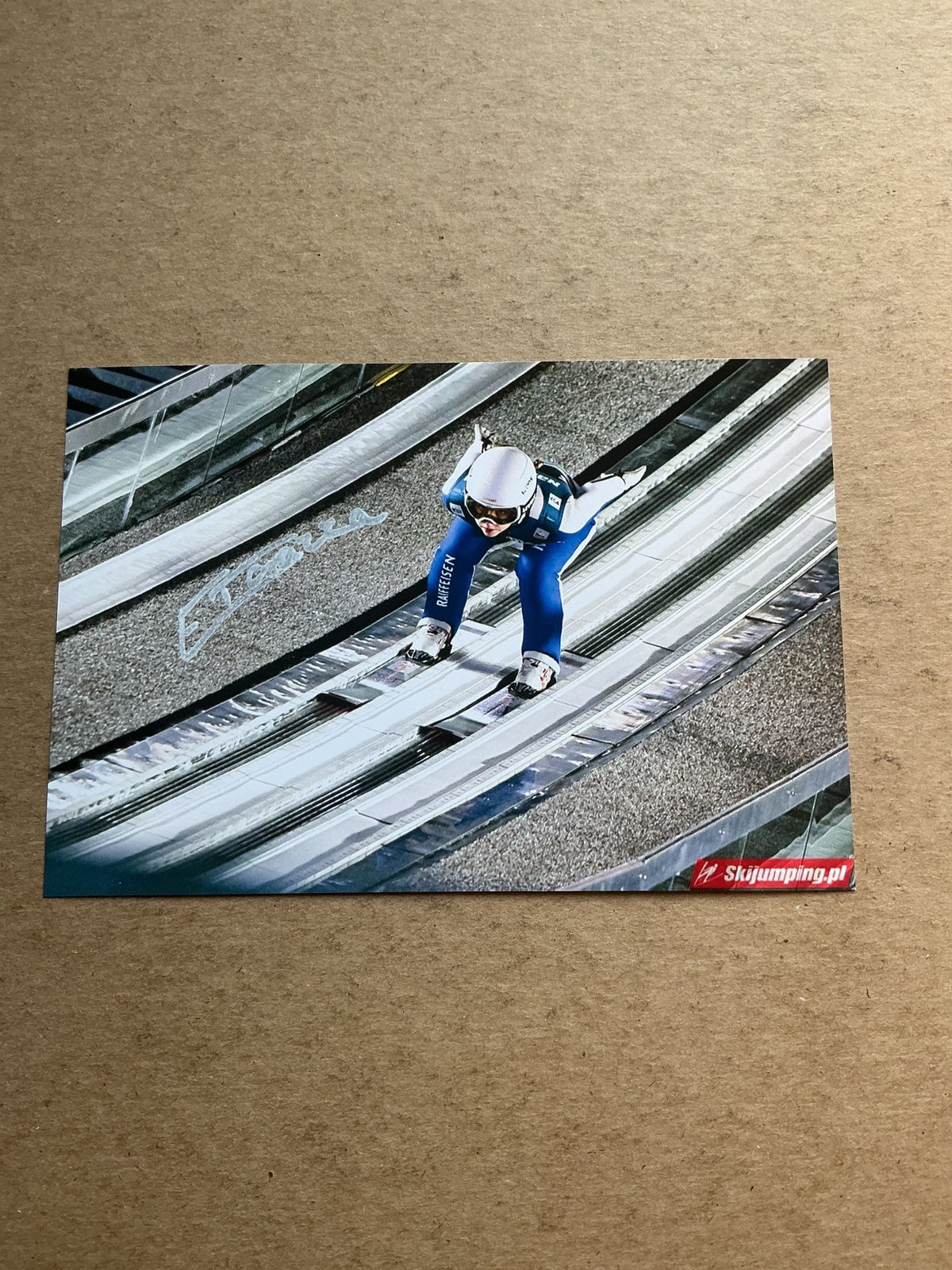 Emely Torazza, Switzerland 🇨🇭 Skijumping Winter 2022/23 hand signed - Autographs-World